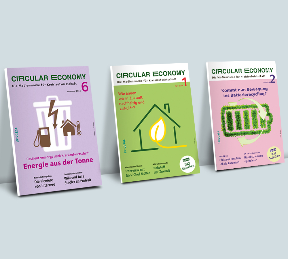 Editorialdesign für Circular Economy