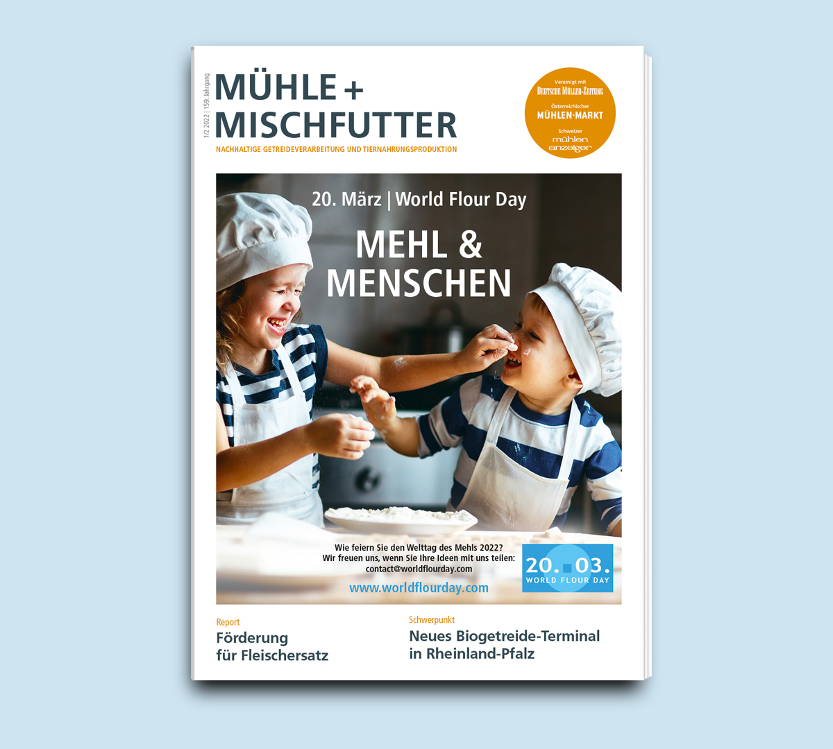 Editorialdesign für ein Fachmedium